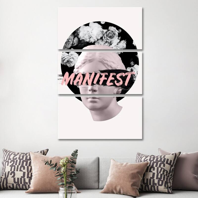 iCanvas "Manifest Venus Print" by Ruby and B 3Piece Canvas Wall Art